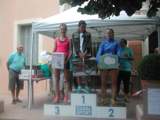 Les Podiums Cadets F 