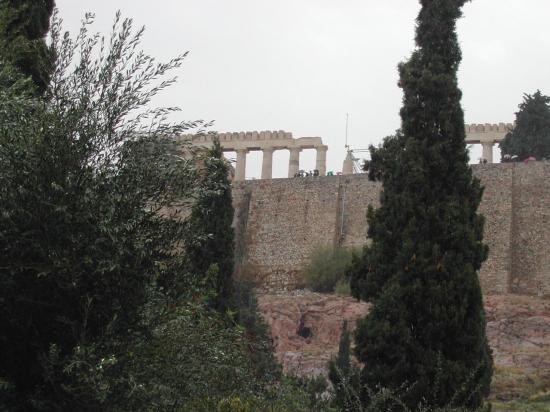 Vue sur les remparts