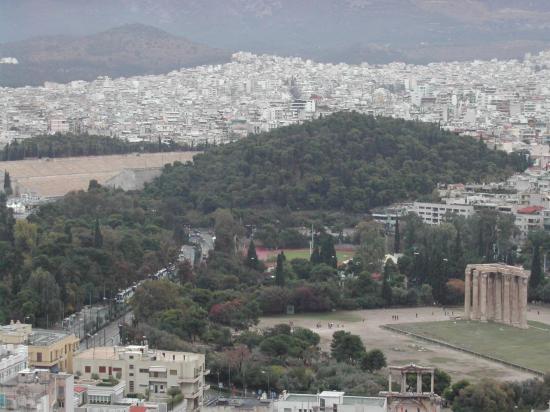 L' Olympiéion, temple de Zeus